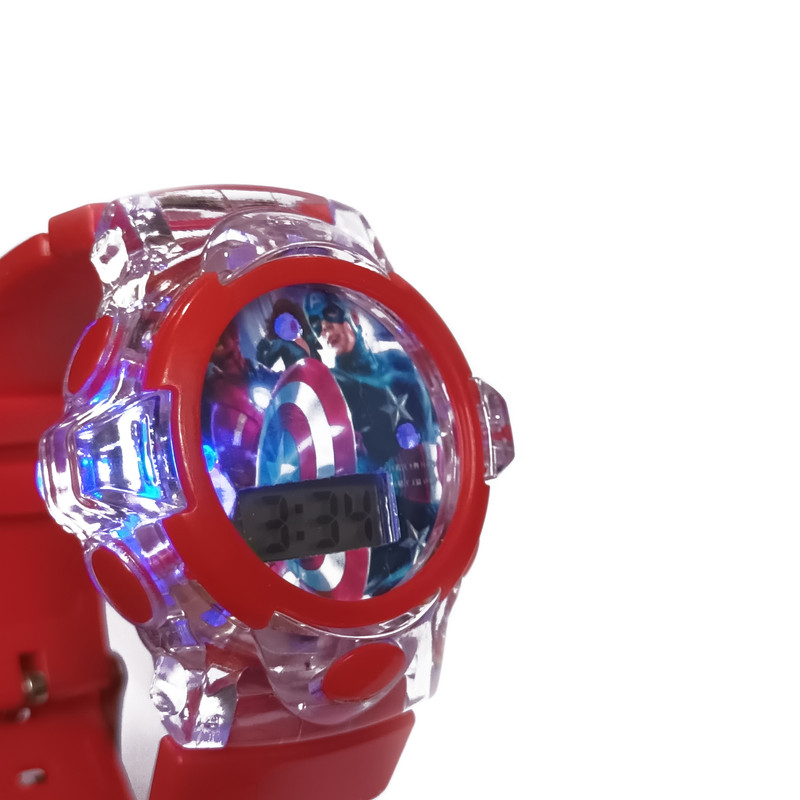 ساعت مچی دیجیتال مدل چراغ دار موزیکال کد 00R ساعت مچی دیجیتال مدل چراغ دار موزیکال کد 00R