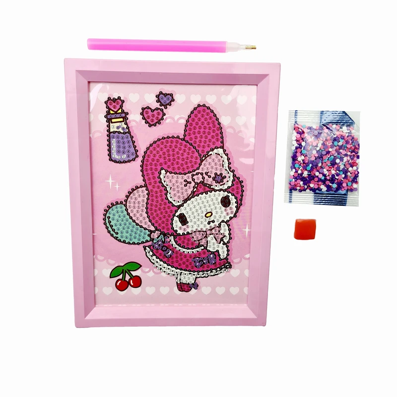 بازی آموزشی مدل ساخت تابلو نقاشی الماسی طرح سانریو A168-H8