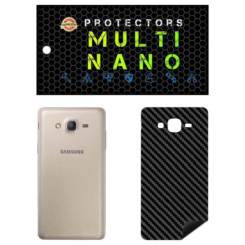 برچسب پوششی مولتی نانو طرح کربن مدل X-F1C مناسب برای گوشی موبایل سامسونگ Galaxy On 7