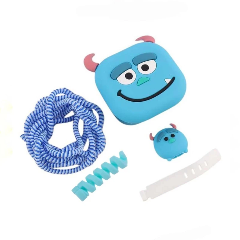 محافظ شارژر دیواری طرح سالیوان مدل Sol77 مناسب برای شارژر اپل 20 وات سه پین بسته 5 عددی 