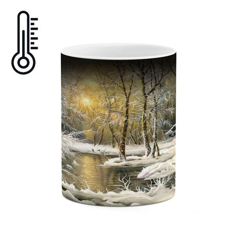 ماگ حرارتی کاکتی مدل نقاشی کد mgh13861