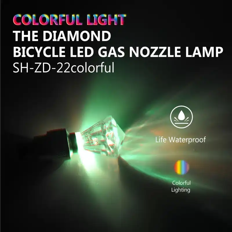 چراغ دوچرخه فایرفلایز مدل DIAMONDS بسته 2 عددی