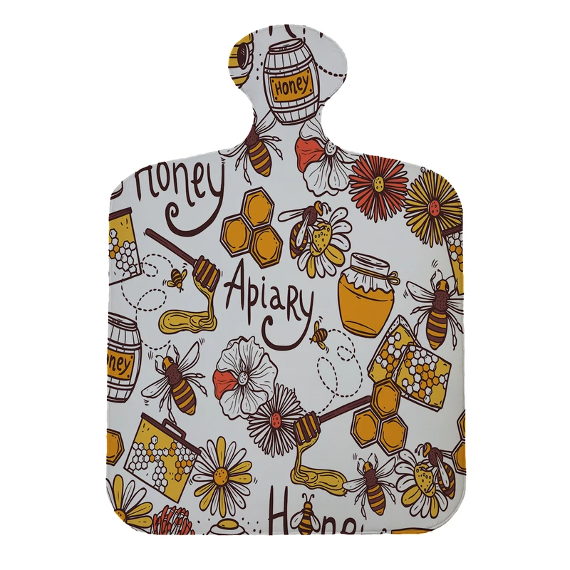 پادری مدل تخته گوشت طرح عسل کد 8531 سایز 110×80 سانتی متر