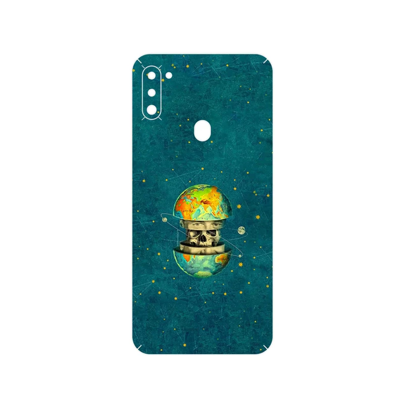 برچسب پوششی ماهوت مدل Collage of Earth Face مناسب برای گوشی موبایل سامسونگ Galaxy A11