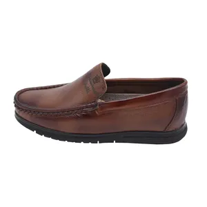 کفش کالج مردانه مدل فانتوف چرم طبیعی کد 3000