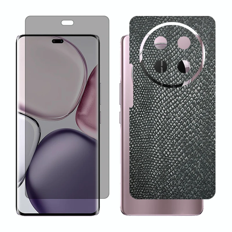 محافظ صفحه نمایش حریم شخصی گلس مدل Together مناسب برای گوشی موبایل آنر X9c به همراه برچسب پوششی