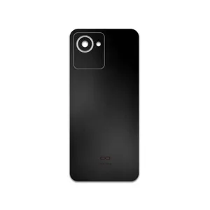 MAHOOT Matte-Black Cover Sticker for Realme C30s