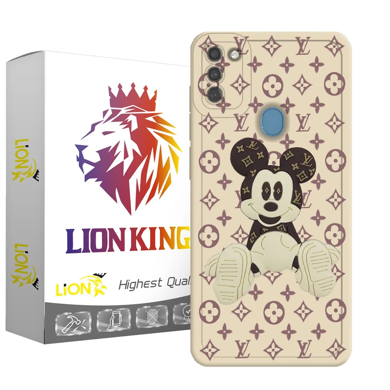 کاور لاین کینگ مدل میکی موس LV2 مناسب برای گوشی موبایل سامسونگ Galaxy A11