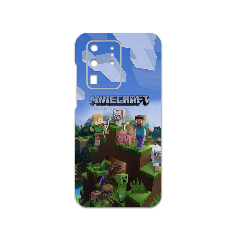 برچسب پوششی ماهوت مدل Minecraft-Game مناسب برای گوشی موبایل سامسونگ Galaxy S20 Ultra