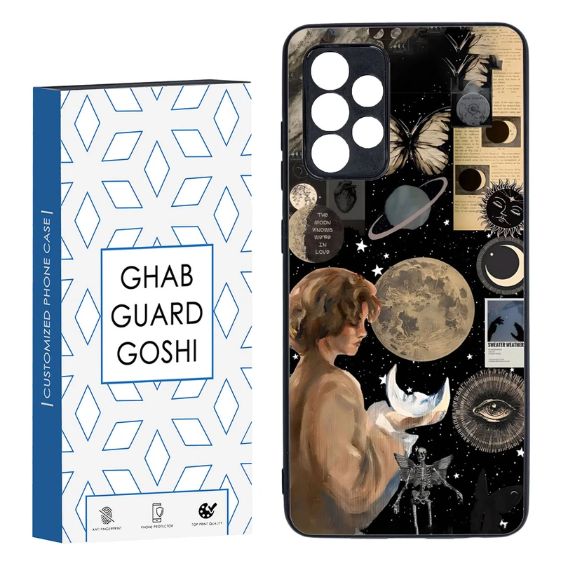 کاور قاب گارد گوشی طرح ماه کد TPU-059 مناسب برای گوشی موبایل سامسونگ Galaxy A52