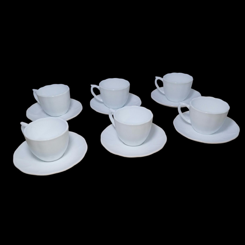 سرویس چای خوری 12 پارچه 6 نفره آیروپال مدل نیلوفری