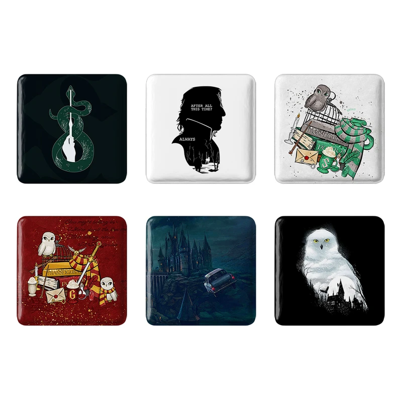 مگنت خندالو طرح هری پاتر Harry Potter کد 1578A مجموعه 6 عددی
