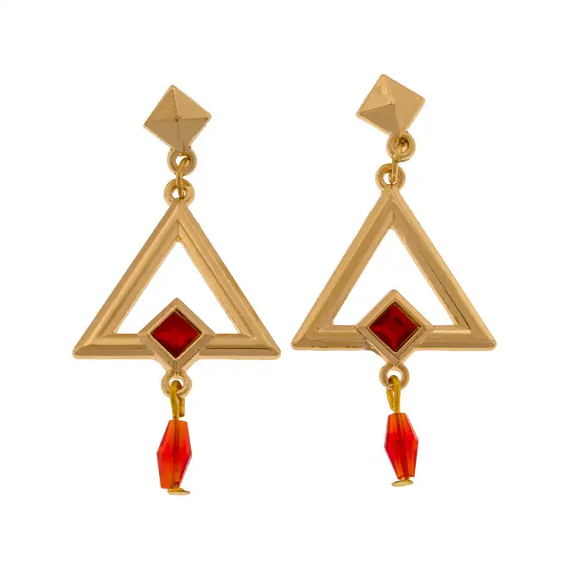 گوشواره زنانه برانت طرح دهیا بازی گنشین ایمپکت