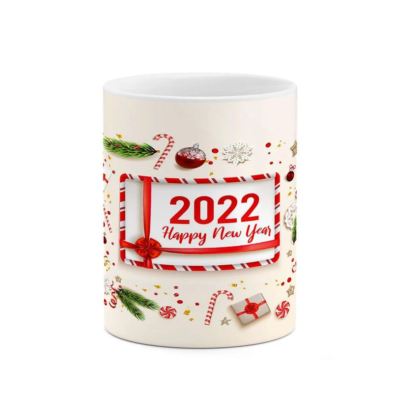 ماگ کاکتی مدل Happy New Year کد mgh14182
