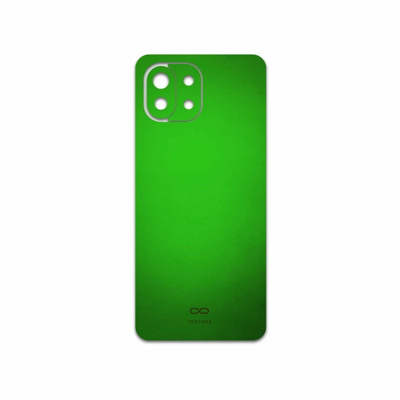 برچسب پوششی ماهوت مدل Metallic-Green مناسب برای گوشی موبایل شیائومی 11 Lite 5G NE