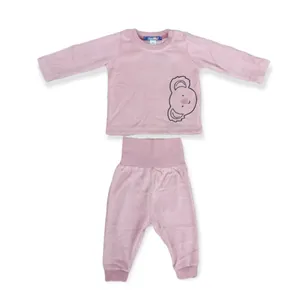 ست تی شرت آستین بلند و شلوار نوزادی لوپیلو مدل کووالا