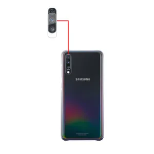 محافظ لنز دوربین مدل PG مناسب برای گوشی موبایل سامسونگ Galaxy A70