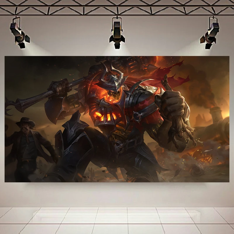 تابلو شاسی طرح گیم مدل League of Legends کد AR583