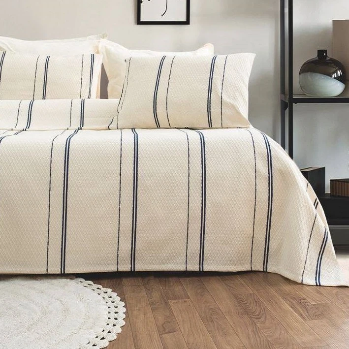 سرویس روتختی دو نفره 3 تکه شاهسِر مدل Ruby Lacivert C.K