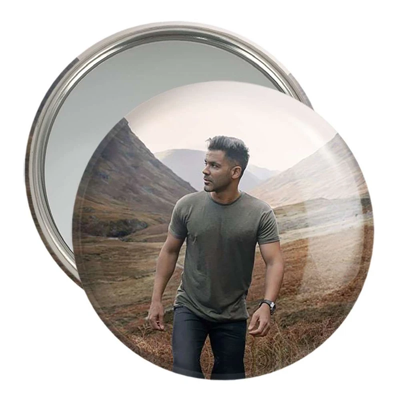 آینه جیبی خندالو طرح سیروان خسروی  کد 3999