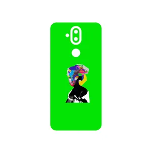 MAHOOT Collage of Women Portrait 3 Cover Sticker for Nokia 8.1