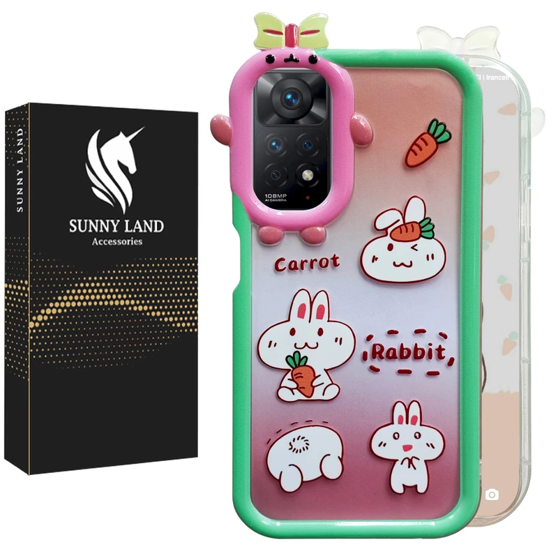 کاور سانی لند مدل Rabbit مناسب برای گوشی موبایل شیائومی Redmi Note 11 Pro 4G / 5G