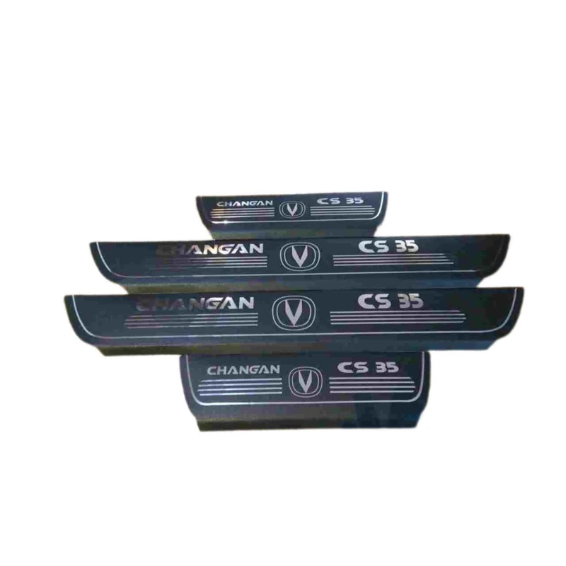 برچسب پارکابی خودرو امیران اسپرت طرح چرم کد 2025051 مناسب برای چانگان CS35 مجموعه 4 عددی