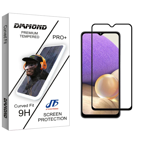 محافظ صفحه نمایش جی اف مدل Diamond glass مناسب برای گوشی موبایل سامسونگ Galaxy A32