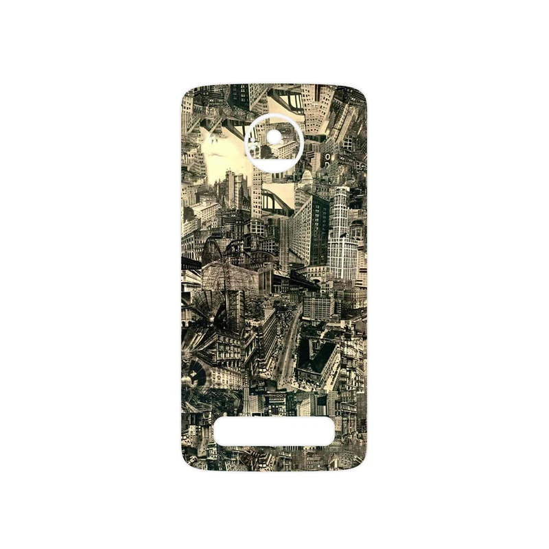 برچسب پوششی ماهوت مدل Collage of Skyscraper مناسب برای گوشی موبایل موتورولا Moto Z