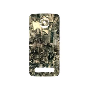MAHOOT Collage of Skyscraper Cover Sticker for Motorola Moto Z