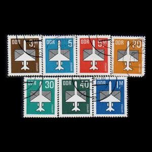 تمبر یادگاری مدل خارجی مجموعه 7 عددی 