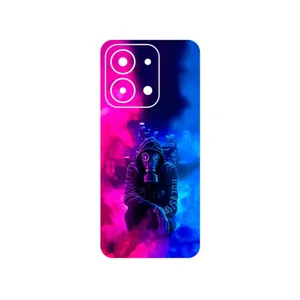 MAHOOT Smoke Rainbow Digital Art 2 Cover Sticker for Xiaomi Redmi 15C 4G