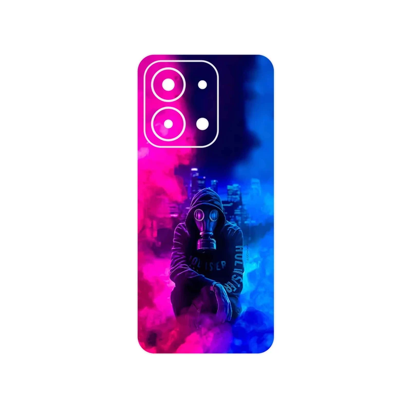 برچسب پوششی ماهوت مدل Smoke Rainbow Digital Art 2 مناسب برای گوشی موبایل شیائومی Redmi 15C 4G