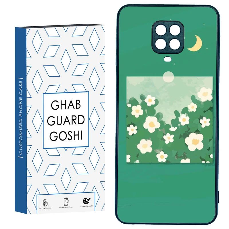 کاور قاب گارد گوشی طرح گل کد TPU-028 مناسب برای گوشی موبایل شیائومی Redmi Note 9 pro / Note 9s