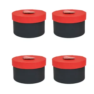 جعبه هدیه مدل گرد کد NS-105 بسته 4 عددی