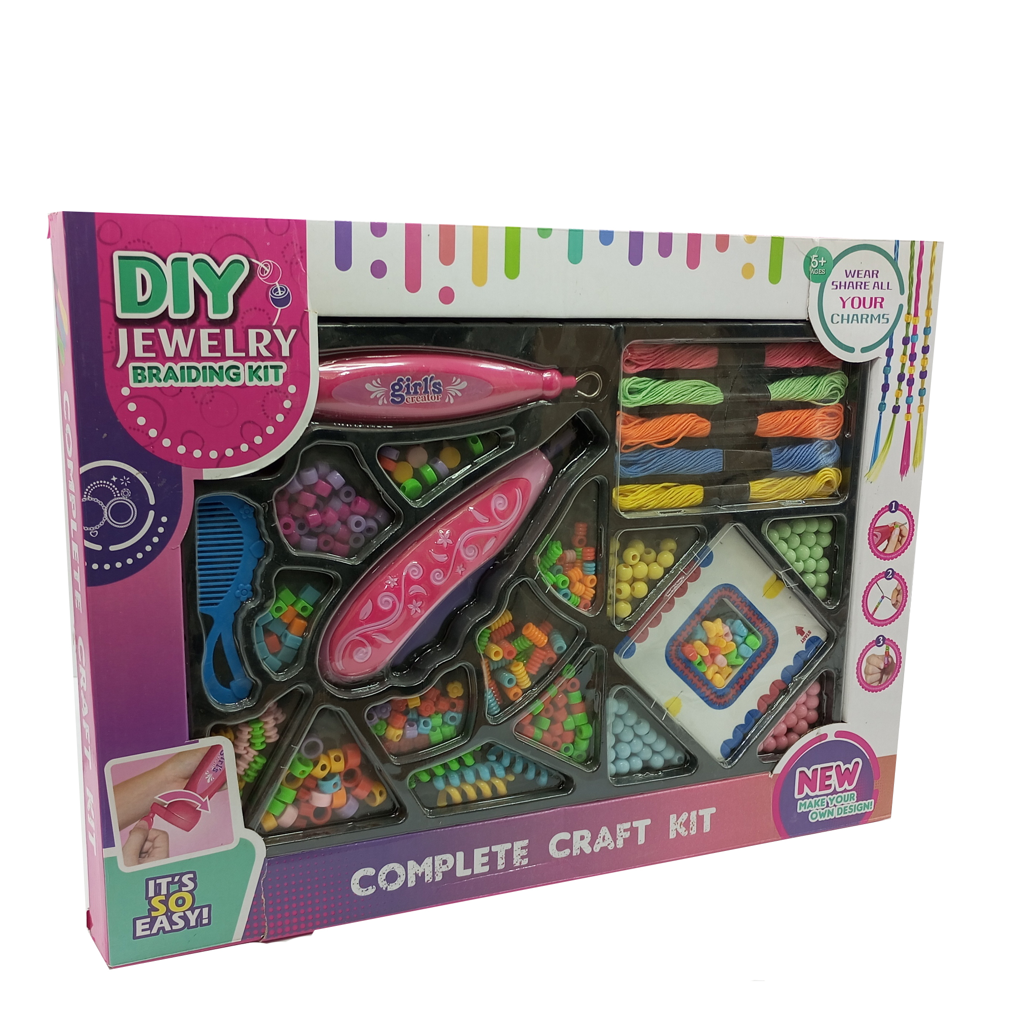 اسباب بازی مدل بافت مو دو کاره کد 998