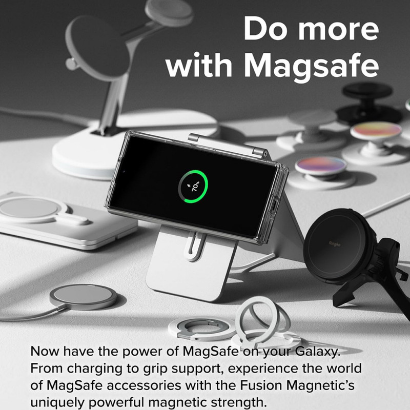 کاور قاب نو مدل مگسیف مناسب برای گوشی موبایل سامسونگ GALAXY Z FOLD 6