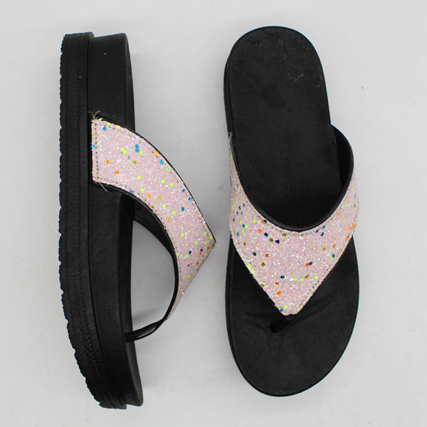 دمپایی لاانگشتی زنانه نیکتا مدل شنی کد 1284-LPK-022-15