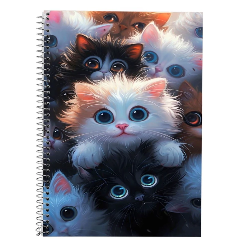 دفتر لغت 50 برگ مدوپد طرح سگ و گربه کد DF17280