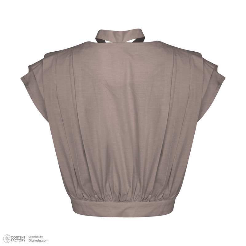 شومیز آستین کوتاه زنانه برنس مدل 01890080242503245432