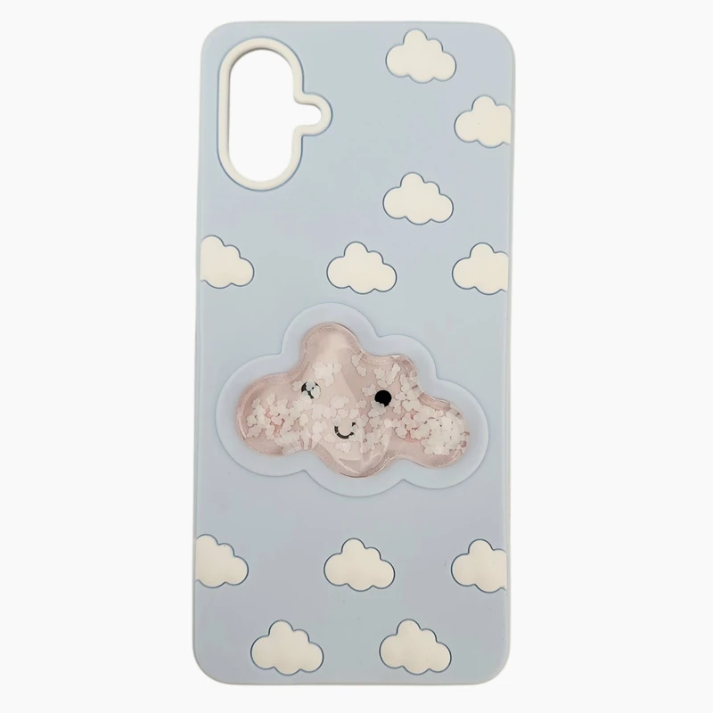 کاور مدل ابری سیلیکونی مناسب برای گوشی موبایل سامسونگ Galaxy A07