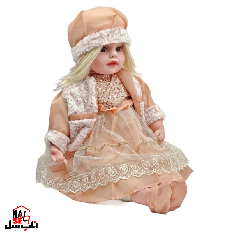 عروسک ناب سل مدل موزیکال کد DOLL004 ارتفاع 55 سانتی متر