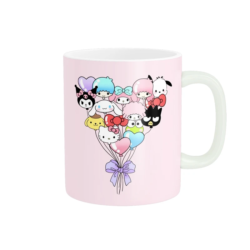 ماگ پادآفرین مدل کارتون کرومی و مای ملودی Kuromi کد PM3263