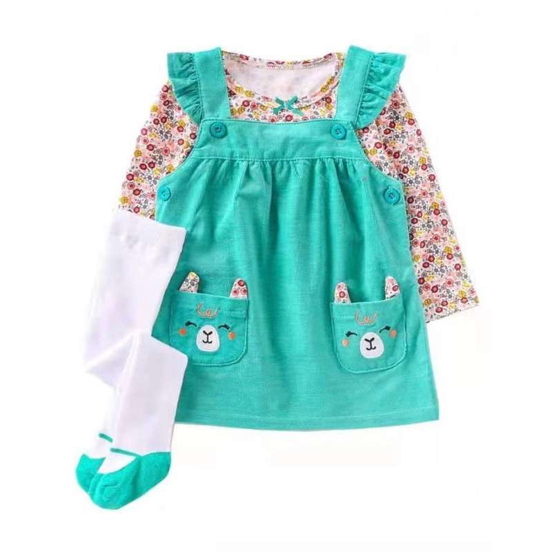 ست 3 تکه لباس نوزادی کارترز مدل FRabbit کد M756