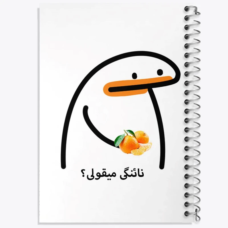 دفتر نقاشی 50 برگ خندالو مدل نائنگی میقولی؟ کد 28016