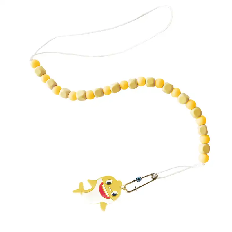 زنجیر پستانک مدل کوسه ماهی کد 02