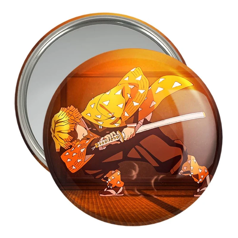 آینه جیبی خندالو مدل زنیتسو انیمه شیطان کش  کد 11479