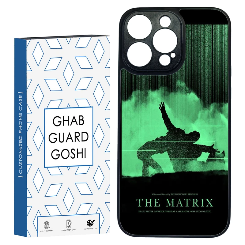کاور قاب گارد گوشی طرح ماتریکس کد TPU-218 مناسب برای گوشی موبایل اپل Iphone 14 PRO MAX