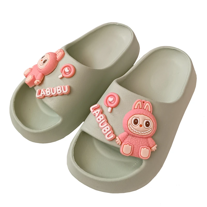 دمپایی حمام بچگانه مدل لبوبو GR