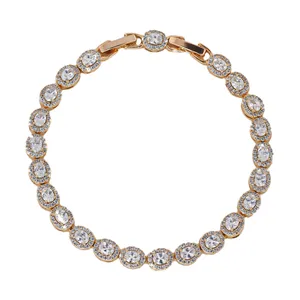 دستبند زنجیری زنانه ژوپینگ مدل جواهری کد AAD721